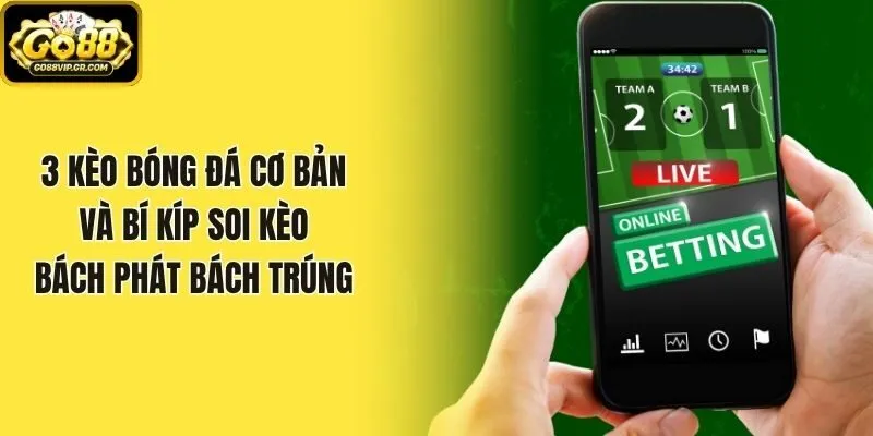 3 Kèo Bóng Đá Cơ Bản Và Bí Kíp Soi Kèo Bách Phát Bách Trúng